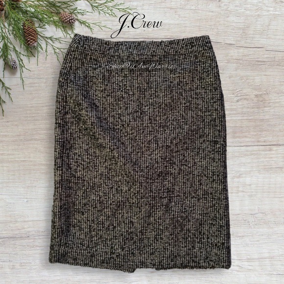 J.Crew nubby metallic tweed pencil skirt *shop@iamwarrior - Picture 5 of 9